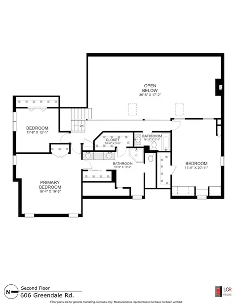 Floorplan - 606 Greendale Rd, Glenview, IL 60025 photo 2 of 3