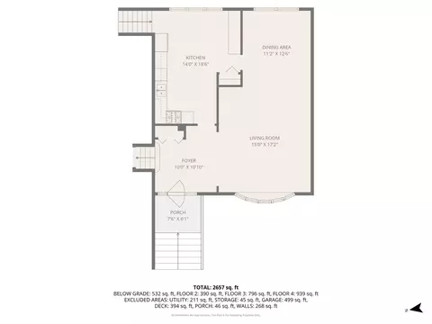 Floorplan - 133 Coral Ln, Wheeling, IL 60090 photo 1 of 5