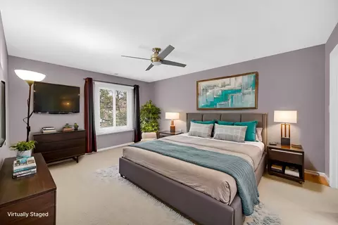 Bedroom - 1038 Harbour Ct #2A, Wheeling, IL 60090 photo 4 of 4