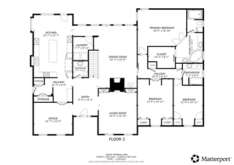 Floorplan - 3211 Leafy Ln, Bloomington, IL 61704 photo 1 of 2