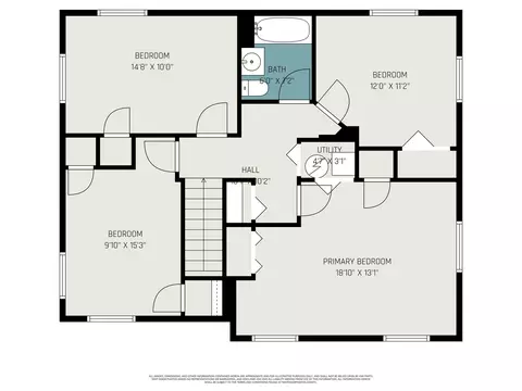 Floorplan - 17153 Burnham Ave, Lansing, IL 60438 photo 2 of 2