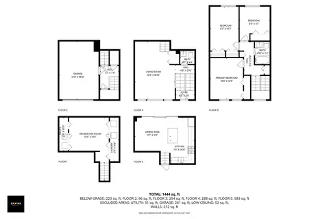 Floorplan - 8809 44th Pl, Brookfield, IL 60513 photo 1 of 6