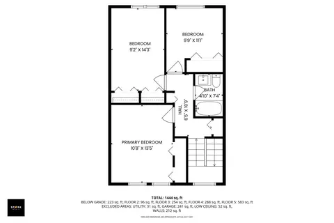 Floorplan - 8809 44th Pl, Brookfield, IL 60513 photo 6 of 6