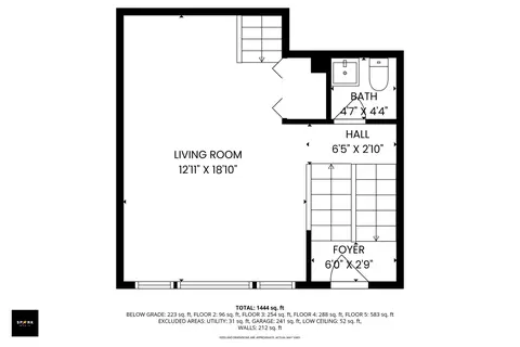 Floorplan - 8809 44th Pl, Brookfield, IL 60513 photo 5 of 6