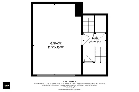 Floorplan - 8809 44th Pl, Brookfield, IL 60513 photo 3 of 6