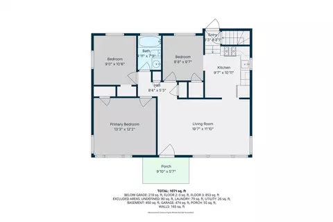 Floorplan - 1210 Mohawk Dr, Elgin, IL 60120 photo 1 of 3