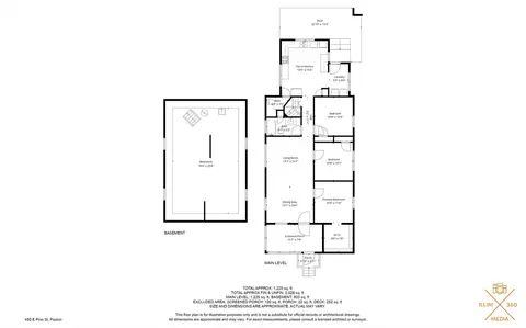 Floorplan - 450 E Pine St, Paxton, IL 60957 photo 1 of 1