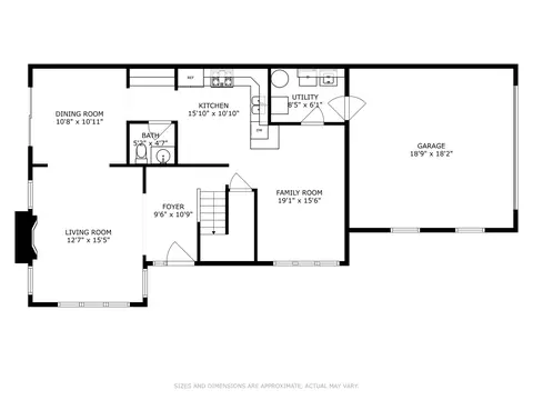 Floorplan - 879 Dandridge Ct, Elgin, IL 60120 photo 3 of 3