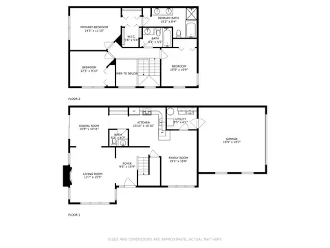Floorplan - 879 Dandridge Ct, Elgin, IL 60120 photo 1 of 3