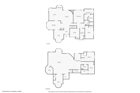 Floorplan - 202 Barefoot Ct, Minooka, IL 60447 photo 3 of 3