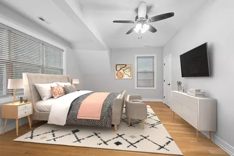 Bedroom - 7727 S Roberts Rd, Bridgeview, IL 60455 photo 3 of 4
