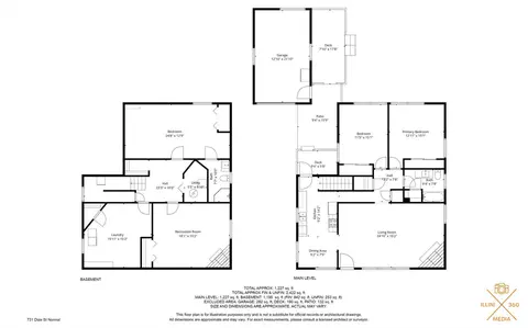 Floorplan - 731 Dale St, Normal, IL 61761 photo 1 of 1