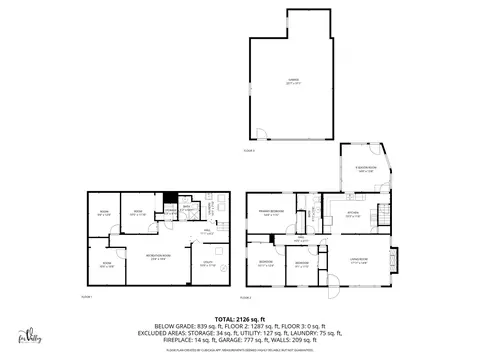 Floorplan - 1027 Central Ave, Deerfield, IL 60015 photo 1 of 4