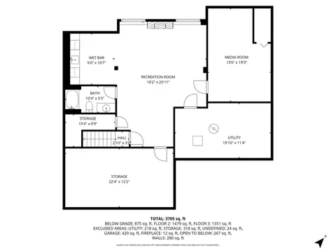 Floorplan - 3604 Harmony Cir, Elgin, IL 60124 photo 3 of 3