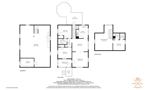 Floorplan - 817 E High St, Monticello, IL 61856 photo 1 of 1