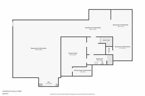 Floorplan - 1034 Michael Dr, Morris, IL 60450 photo 2 of 2