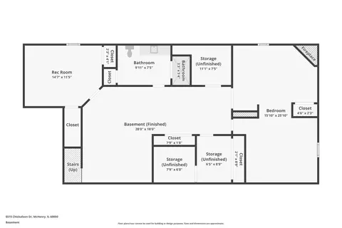 Floorplan - 6515 Chickaloon Dr, Mchenry, IL 60050 photo 2 of 3