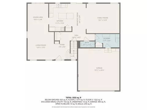 Floorplan - 2807 Arches Ct, Plainfield, IL 60586 photo 2 of 4