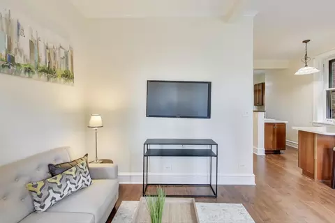 Living - 1633 E Hyde Park Blvd #2D, Chicago, IL 60615 photo 1 of 2