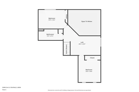 Floorplan - 25408 Cove Ct, Plainfield, IL 60544 photo 2 of 4