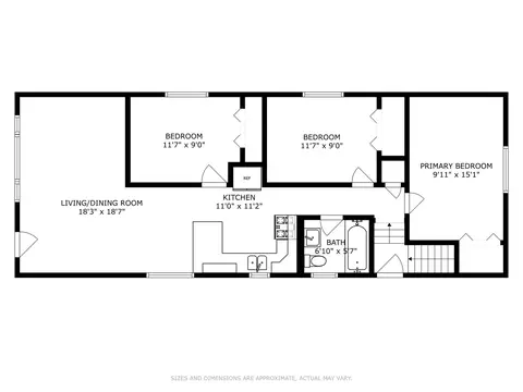 Floorplan - 3052 E 97th St, Chicago, IL 60617 photo 1 of 3