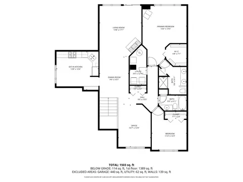 Floorplan - 401 Cromwell Cir #2, Bartlett, IL 60103 photo 1 of 3