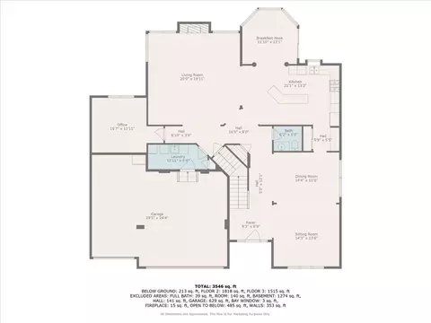 Floorplan - 26640 Lindengate Cir, Plainfield, IL 60585 photo 2 of 4