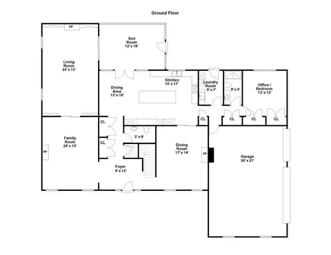 Floorplan - 3 Bridle Ct, Burr Ridge, IL 60527 photo 1 of 3
