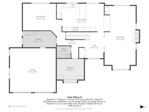 Floorplan - 7612 Ridgewood Ln, Burr Ridge, IL 60527 photo 1 of 4