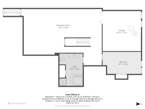 Floorplan - 7612 Ridgewood Ln, Burr Ridge, IL 60527 photo 3 of 4