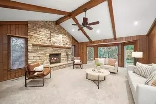 Living - 2130 Mallard Dr, Northbrook, IL 60062 photo 3 of 4