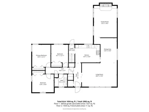 Floorplan - 8950 Ewing Ave, Evanston, IL 60203 photo 1 of 3