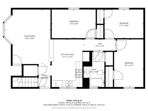 Floorplan - 7346 W 57th Pl, Summit, IL 60501 photo 2 of 3