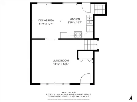 Floorplan - 500 Colgate Ct, Hoffman Estates, IL 60169 photo 1 of 3