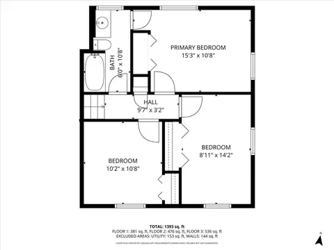 Floorplan - 500 Colgate Ct, Hoffman Estates, IL 60169 photo 2 of 3