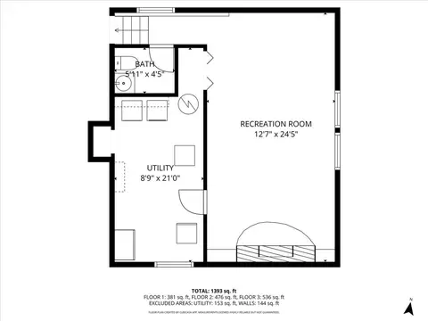 Floorplan - 500 Colgate Ct, Hoffman Estates, IL 60169 photo 3 of 3