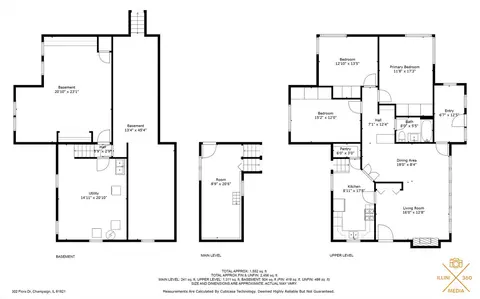 Floorplan - 302 Flora Dr, Champaign, IL 61821 photo 1 of 1