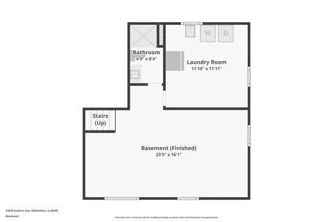 Floorplan - 14545 Kostner Ave, Midlothian, IL 60445 photo 3 of 3