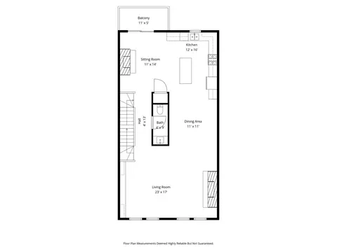 Floorplan - 232 E 18th St, Chicago, IL 60616 photo 3 of 5