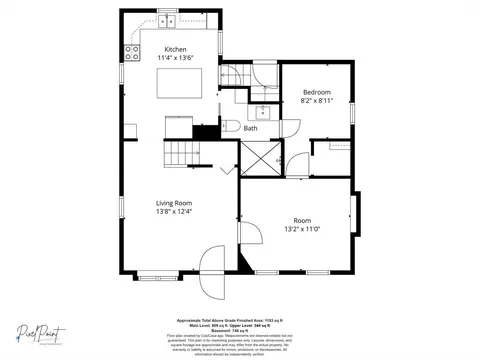 Floorplan - 205 E South St, Mansfield, IL 61854 photo 1 of 4