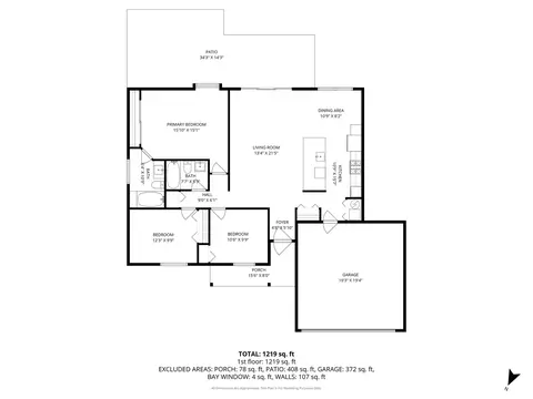 Floorplan - 3130 Eugene Ln, Aurora, IL 60504 photo 1 of 1