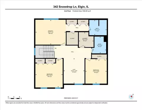 Floorplan - 342 Snow Drop Ln, Elgin, IL 60124 photo 2 of 3