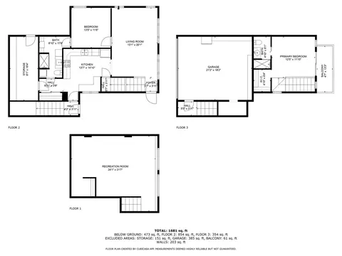 Floorplan - 4018 Pitzen Rd, Johnsburg, IL 60051 photo 2 of 2