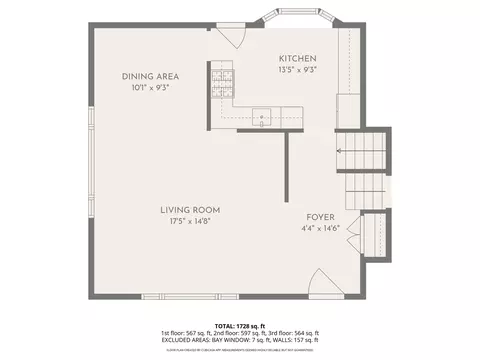 Floorplan - 1320 Pinehurst Dr, Glenview, IL 60025 photo 2 of 4