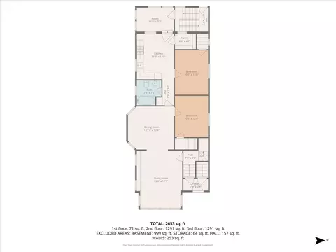 Floorplan - Undisclosed, Chicago, IL 60641 photo 2 of 4