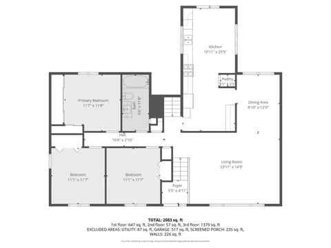 Floorplan - 15340 Maple Dr, Oak Forest, IL 60452 photo 2 of 3