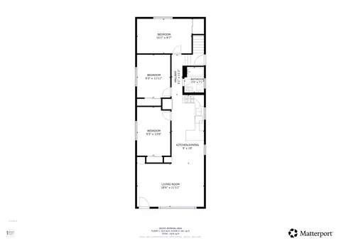 Floorplan - 9221 S Normal Ave, Chicago, IL 60620 photo 2 of 2