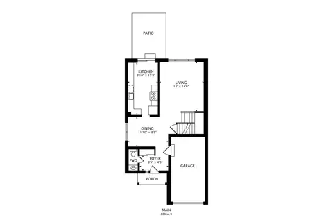 Floorplan - 1507 Clearwater Ln, Wheeling, IL 60090 photo 1 of 2