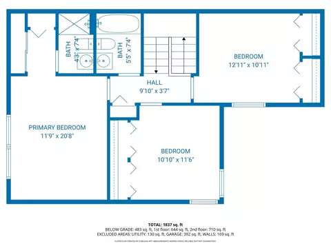 Floorplan - 236 Shadowbend Dr, Wheeling, IL 60090 photo 3 of 4