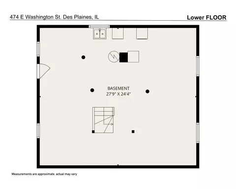 Floorplan - 474 E Washington St, Des Plaines, IL 60016 photo 3 of 3